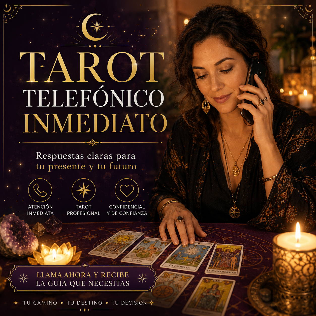 Tarot telefónico inmediato